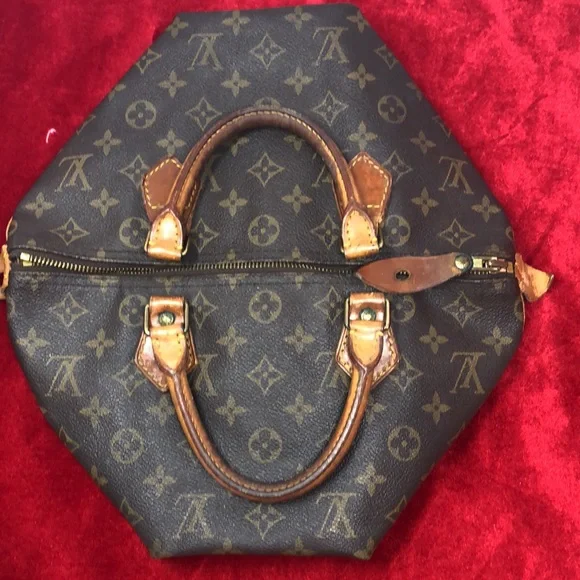 Louis Vuitton speedy 30 tote bag AUTHENTIC - Picture 7 of 16